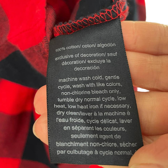 TOMMY HILFIGER BUFFALO PLAID SHIRT - Picture 6 of 7